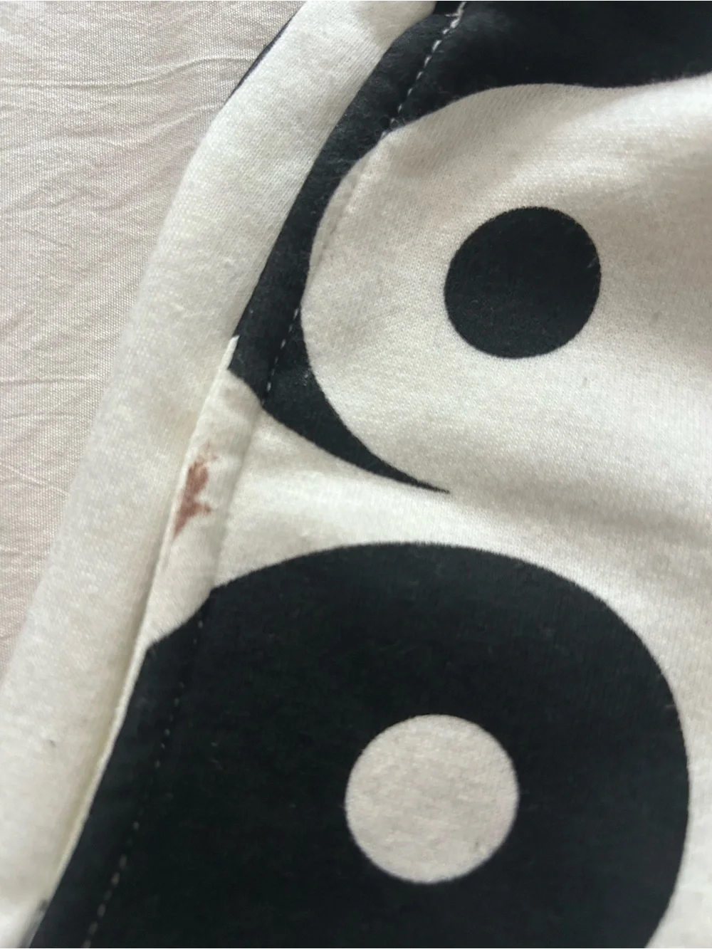 Forever 21 Black & White Yin Yang Joggers
